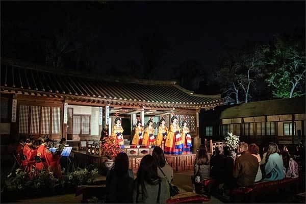 창덕궁 달빛기행 행사 중 전통공연 (2022년)