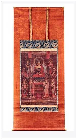 아미타여래구존도, 울산박물관 소장, 1565년