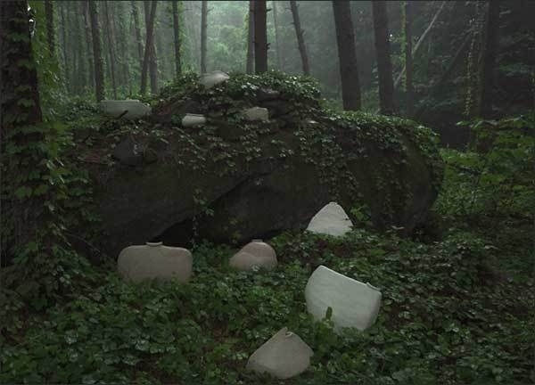 작품 '인간의 암석', 심다은