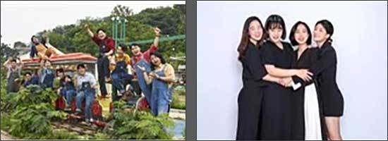 저클 l 김현재(대피리) 남기문(저피리) 이승민ㆍ김유원ㆍ이승한ㆍ김병철(향피리)<br>
오영빈(태평소) 이안(국악타악‧퍼커션) 정태민(드럼) 김진규(베이스) - 왼쪽<br>
도리 l 정지영(북) 이나름(꽹과리) 정서희(징) 이효정(장구) / 협연 I 김강유(북) 김재민ㆍ현정석(사자) - 오른쪽