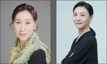 전통춤예술원 예악 대표 염현주(왼쪽), 성윤선의 장고춤 네트워크 대표 성윤선