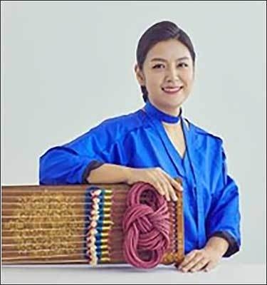 <신쾌동의 가야금>에서 연주할 가야금연주가 박세연
