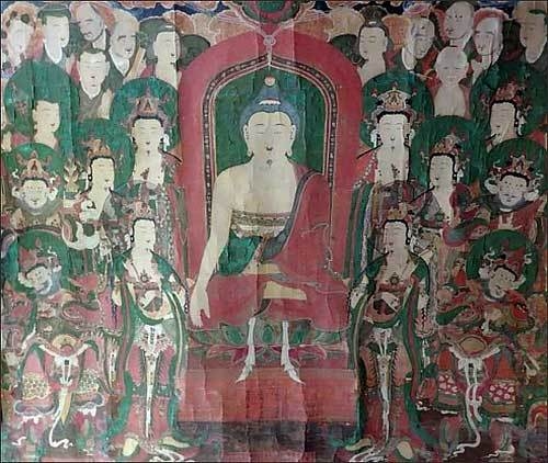 기장 고불사 영산회상도