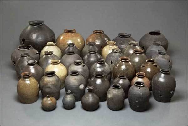 임금 만찬을 위한 마도3호선의 도기 항아리(고려 13세기 중반, 마도3호선, 국립해양문화재연구소)