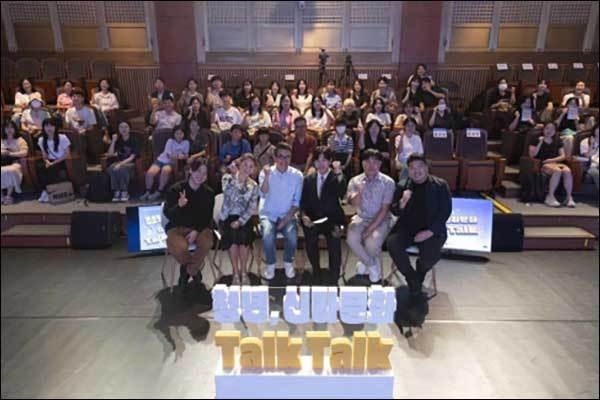 써니 인스파이어스 비주얼트랙 감독, 이 올리비아 씨, 최태성 모두의별«별 한국사 연구소장, 정영한 아나운서, 정인태 국립경주문화재연구소 학예연구사, 손태호 문화유산기술연구소 대표(왼쪽부터)