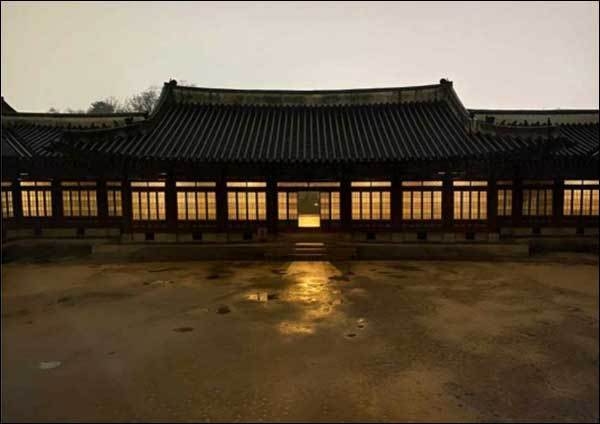 이종춘, 2023, 희정당의 밤, 33×42㎝