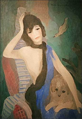마리 로랑생, <샤넬의 초상화>, 1923