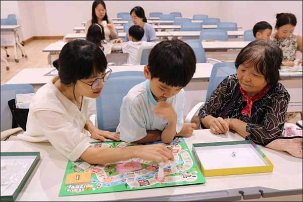 시범 교육 진행 모습(2023. 8.)