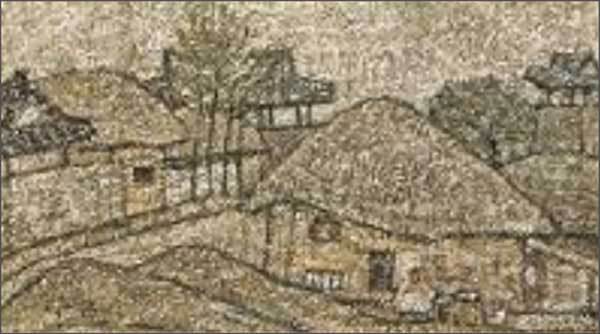 Lot. 38, 박수근, 1914-1965, , oil on board, 17.3×29.5cm, 4억원~6억원