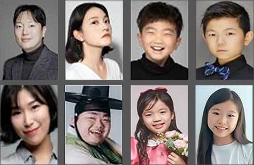 휘┃유숭산, 노니┃김미선, 노니(아역)┃맹주원, 노니(아역)┃채준희 – 윗줄 왼쪽부터<br>
지혜┃윤지선, 훈┃소장, 은우(아역)┃김이레, 은우(아역)┃홍예지 – 아랫줄 왼쪽부터