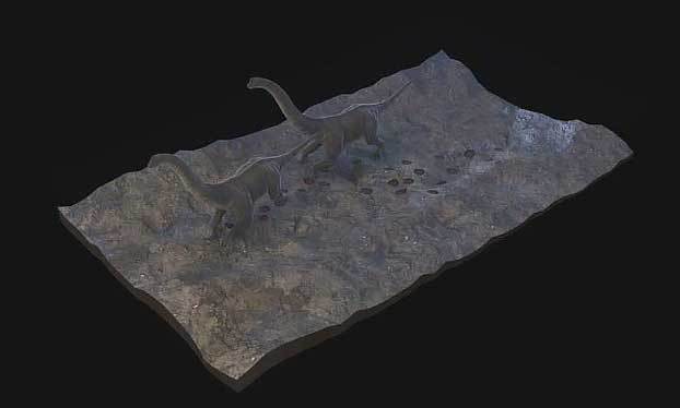 한반도 자연유산 VR - 해남 우항리공룡·익룡·새발자국 화석산지