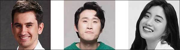 영상출연 : 필립 CEO역 필립 빈디쉬만, 치킨집 사장 역 이상혁, 손님 역 권윤애(왼쪽부터)