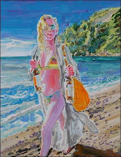 <strong>50호 낯선곳의 일탈자들 Deviators in Uncanny place 91x116.5cm oil on canvas 2023</strong>