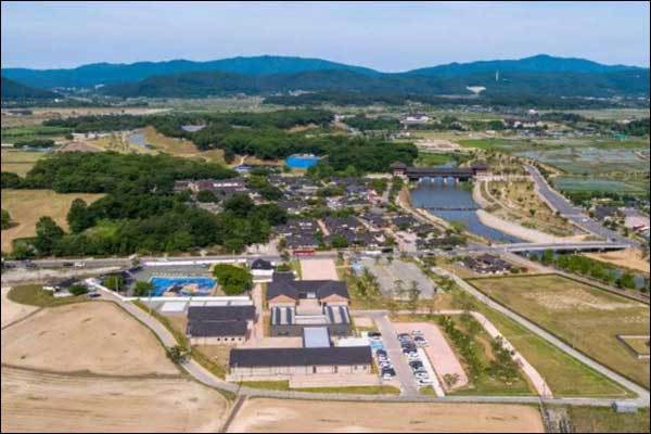 신라월성연구센터(숭문대) 전경