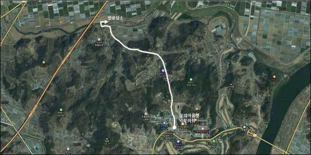(지천 방류지점) 충남 청양군 장평면 관현리 24-1 지천 일원