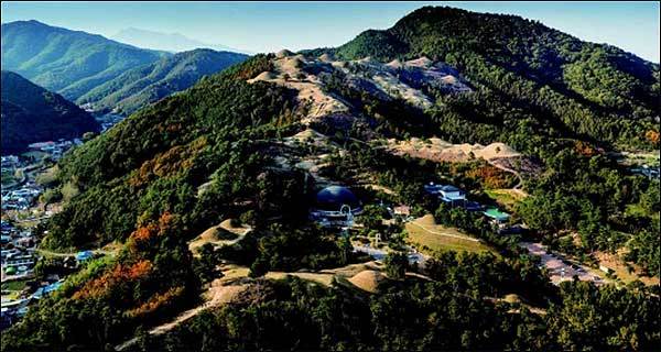 세계유산 고령 지산동 고분군 전경