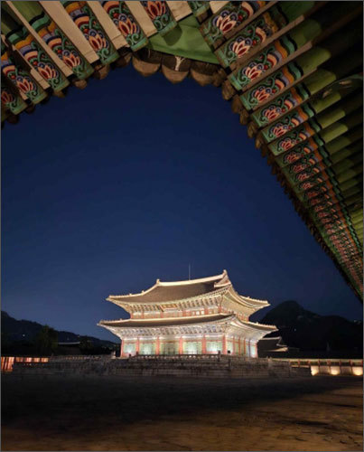 경복궁 야간 전경