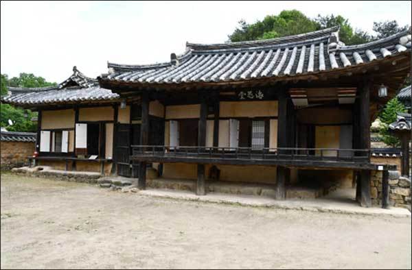 해우당 사랑채 전경