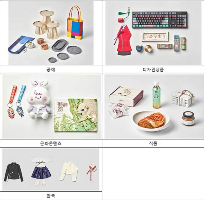 2024 우수문화상품 분야별 단체컷 *한식분야 제외