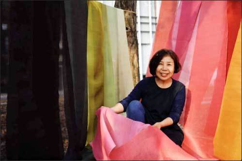윤영숙 국가무형유산 염색장 이수자