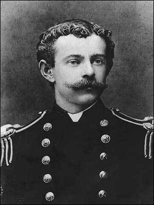 조지 포크(George C. Foulk) 소위(28살 때), 1884년 나가사키에서 찍은 것으로 추정