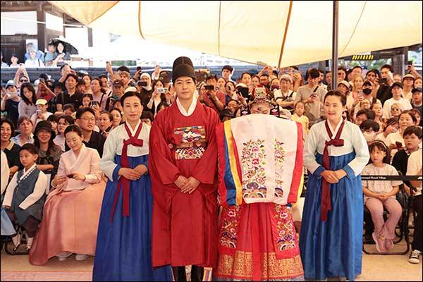 남산골 관혼상제 전통혼례 시연2 ⓒ남산골한옥마을