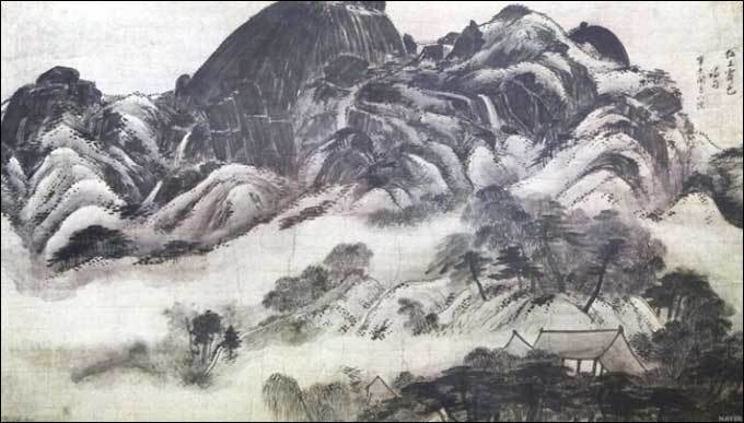 인왕제색도