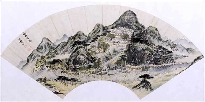 도산서원도