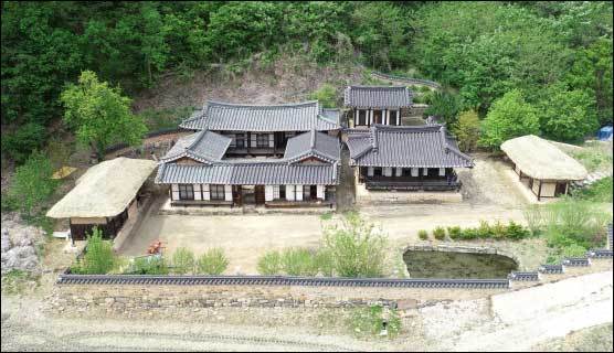 「안동 전주류씨 삼산고택」 전경