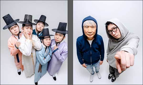 고금성 x 고만고만 <남자라는 이유로> -왼쪽, 최백호 x 박승원 <청춘가>