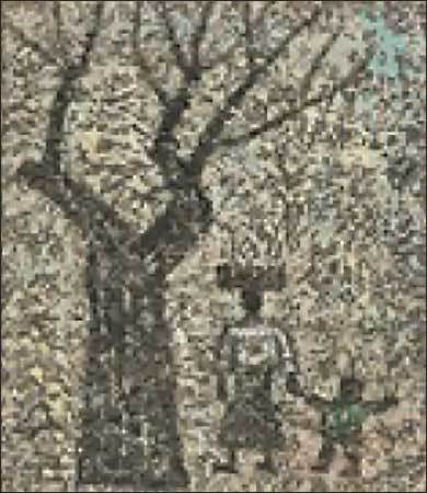 Lot. 27, 박수근, 1914-1965, >, oil on masonite, 13.5×11.5cm, 1964, 2억 8000만원-5억원