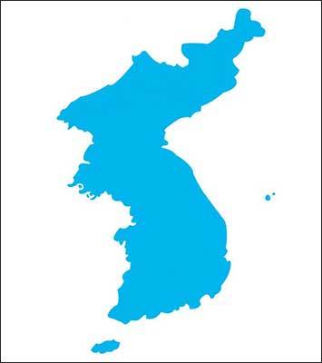 남북이 합의한 한반도 지도