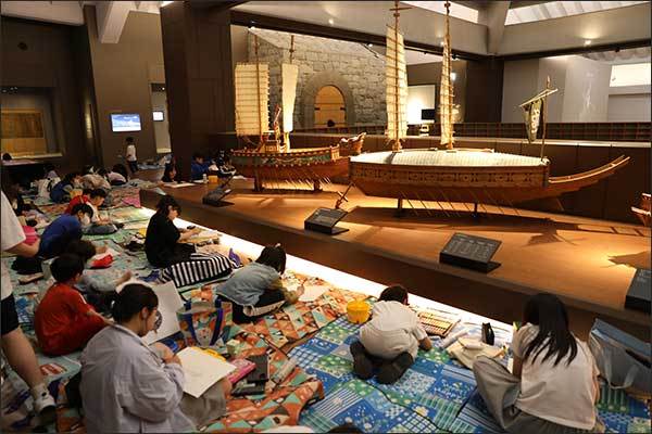 제34회 문화사랑 어린이 그림대회 현장 사진