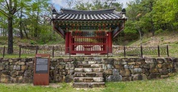 영천 청제비 전경