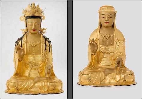 합천 해인사 금동관음・지장보살이존좌상 및 복장유물