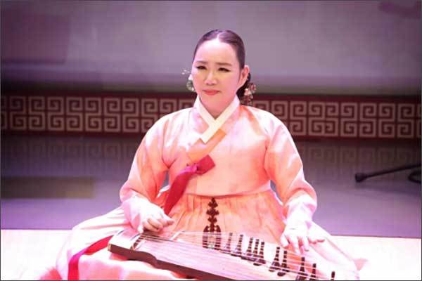 국가무형유산 「가야금산조 및 병창」 보유자로 인정된 정옥순 씨