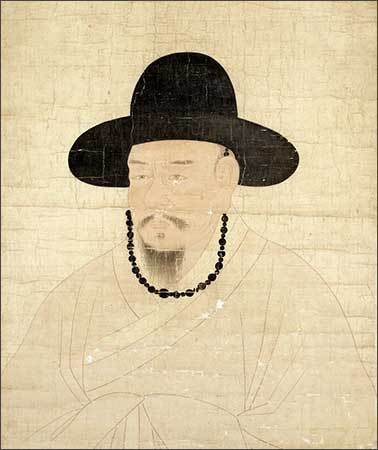 매월당 김시습(1435~1493)의 초상(보물). 나무위키 제공