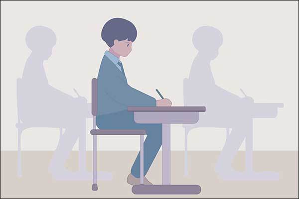 K 교수는 대학 시험에 "K 교수 부인은 그가 만난 몇번째 여인인가?"라는 문제를 냈다.(출처, 크라우드픽)