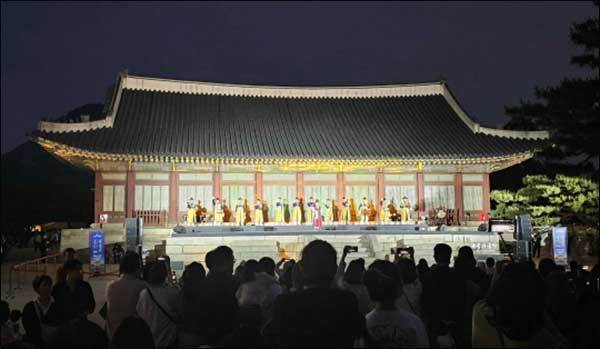 < 2025년 상반기 경복궁 야간관람 현장 (‘25.5.8.~6.15)