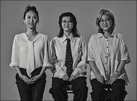 <2025 창극 작가 프로젝트 시연회> 왼쪽부터 오해인, 허유지, 김은선