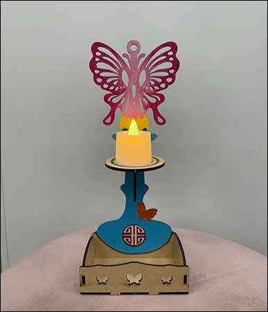 빛을 담아 나비 촛대 만들기 (파주)