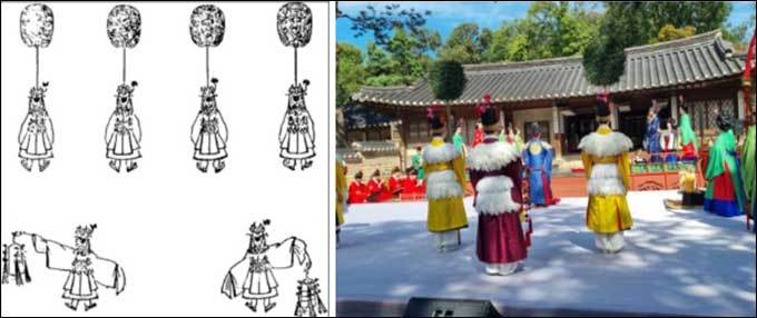 순조 무자년(1828) 《진작의궤》에 따른 망선문 재현