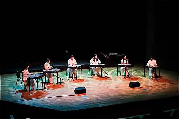 스펙트라:금의 양금등록초본 / 양금시나위 연주 (왼쪽부터 박주화, 신자빈, 고현영, 임은별, 김채운, 김수연)