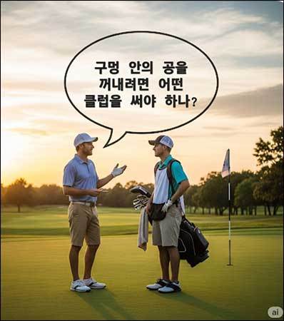 구멍 안의 공을 꺼내는 방법 (AI 생성 이미지)