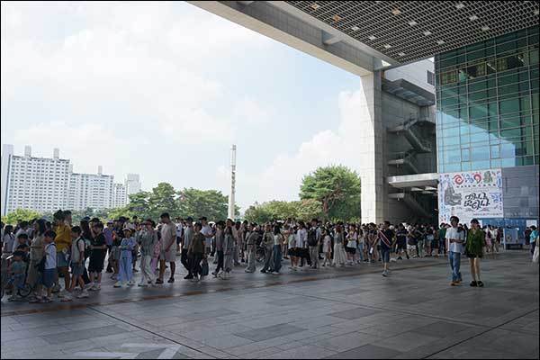국립중앙박물관 상설전시관 입구 모습