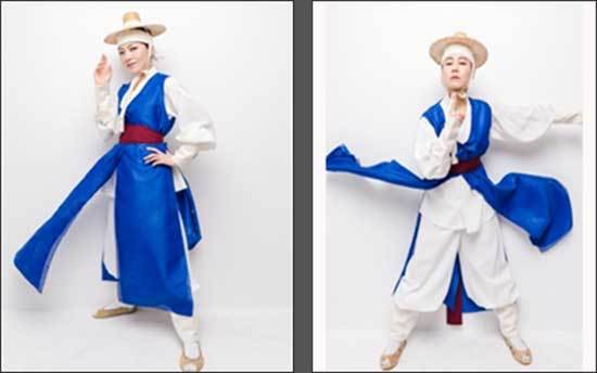 국립극장 마당놀이 <홍길동이 온다> 홍길동 역 - 이소연(왼쪽) 김율희