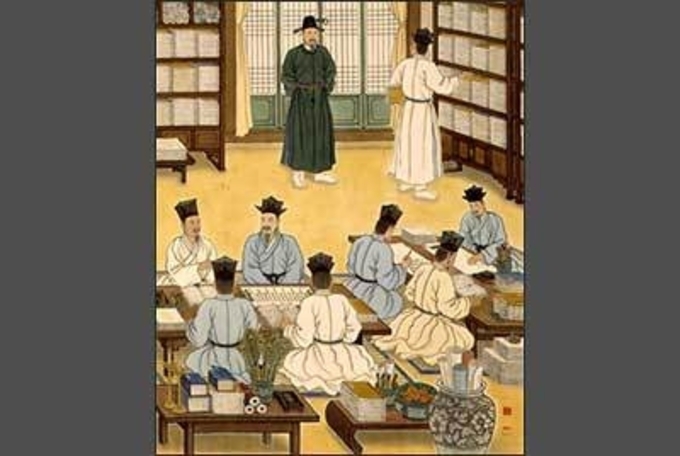 집현전, 세종을 도와 훈민정음 창제하다