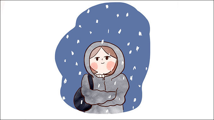 첫눈, 행복한 이에겐 행복이 내려지고