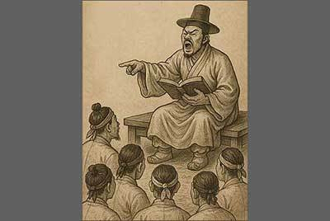 헛된 이름의 선비, 참된 농공상을 부리네