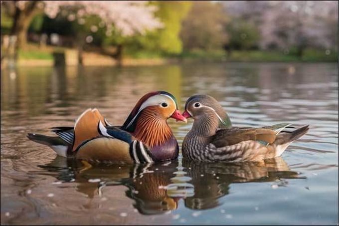 암컷 원앙새는 왜 바람을 피울까?
